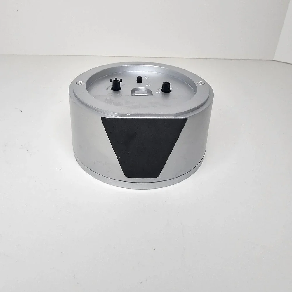 Umbra Silver Modern Cutout Number Desk Alarm Clock Minimalist Decor
